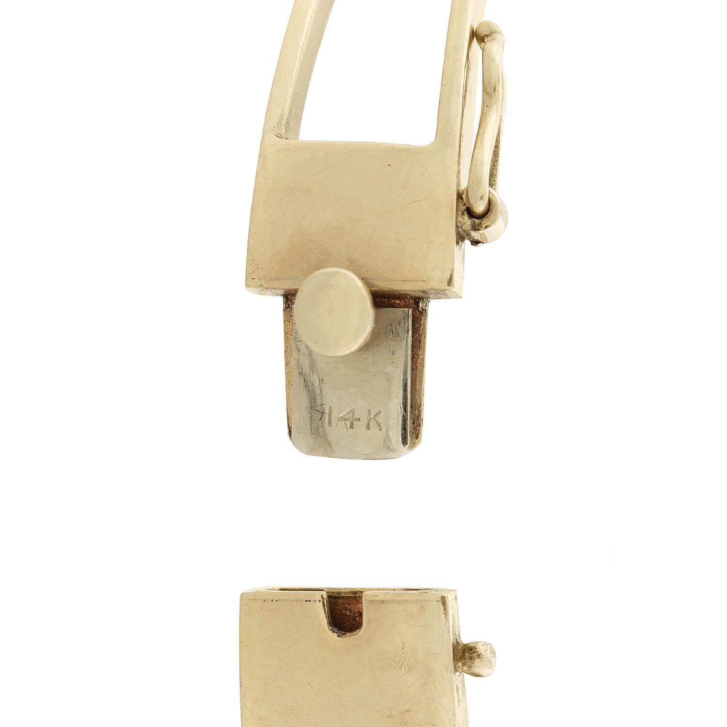 De las mujeres Pulsera Victoriana Esmaltada Azul Ópalo 14k en venta