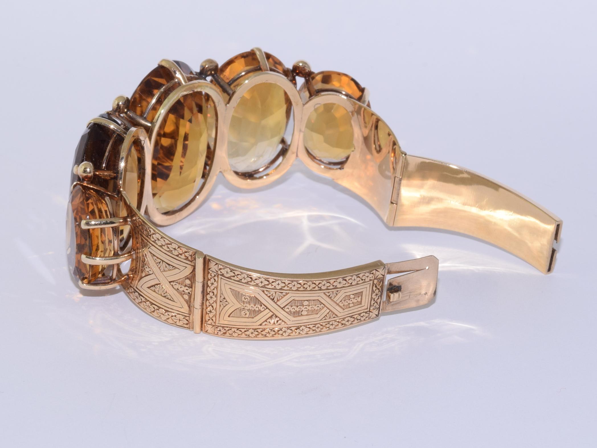 citrine bangle