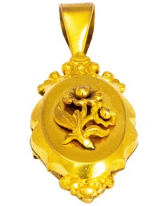 Antique Victorian 15 Carat Gold Locket