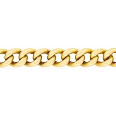 Victorian 15ct Chain Bracelet, c.1880s