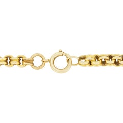 Victorian 15ct Gold Chain, c.1880s