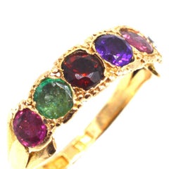 Victorian 15ct Gold REGARD Ring