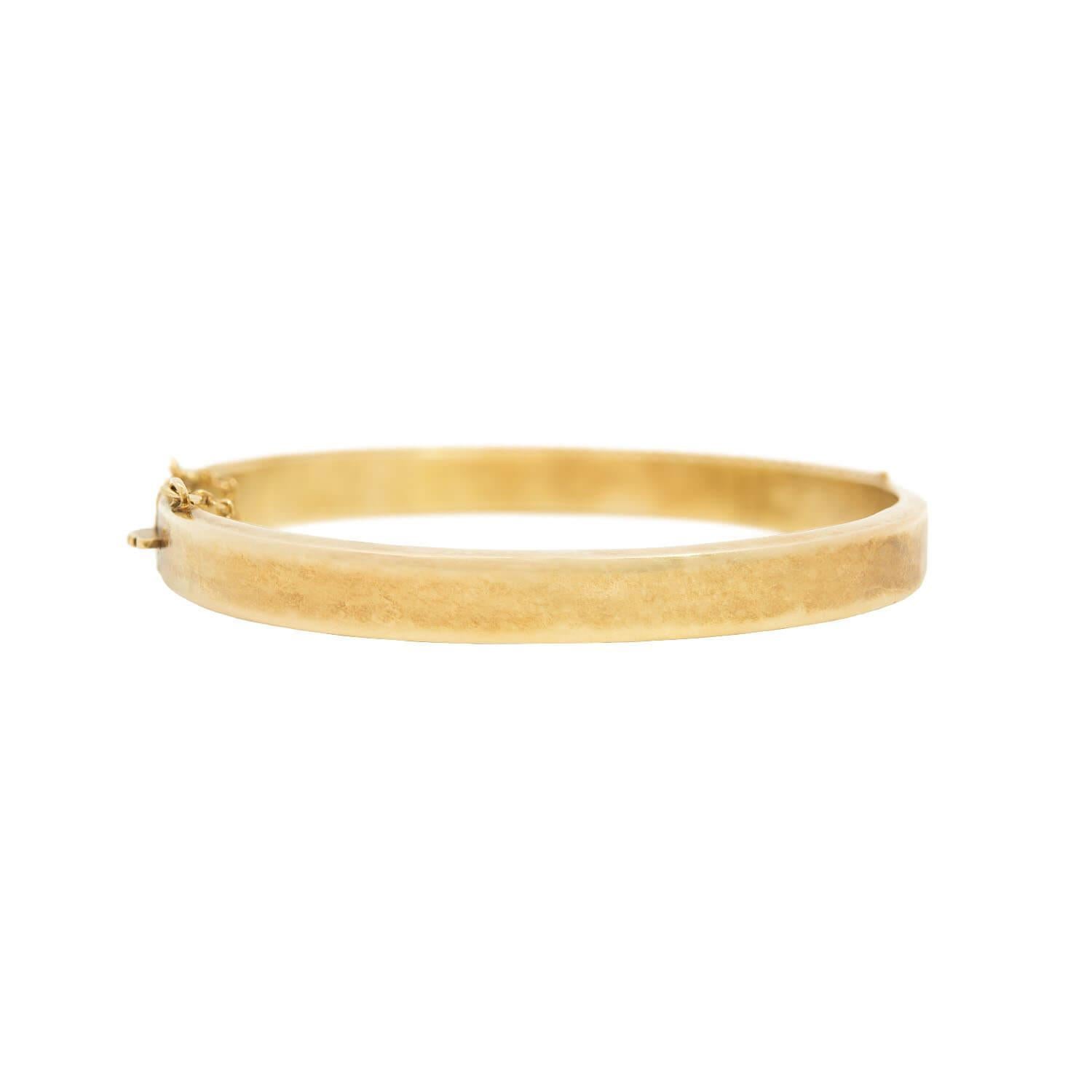 Brazalete con bisagra etrusco victoriano de 15 quilates en Bueno estado para la venta en Narberth, PA