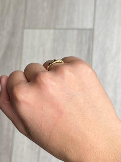 Victorian 18 Carat Gold Ruby and Diamond Five-Stone Ring