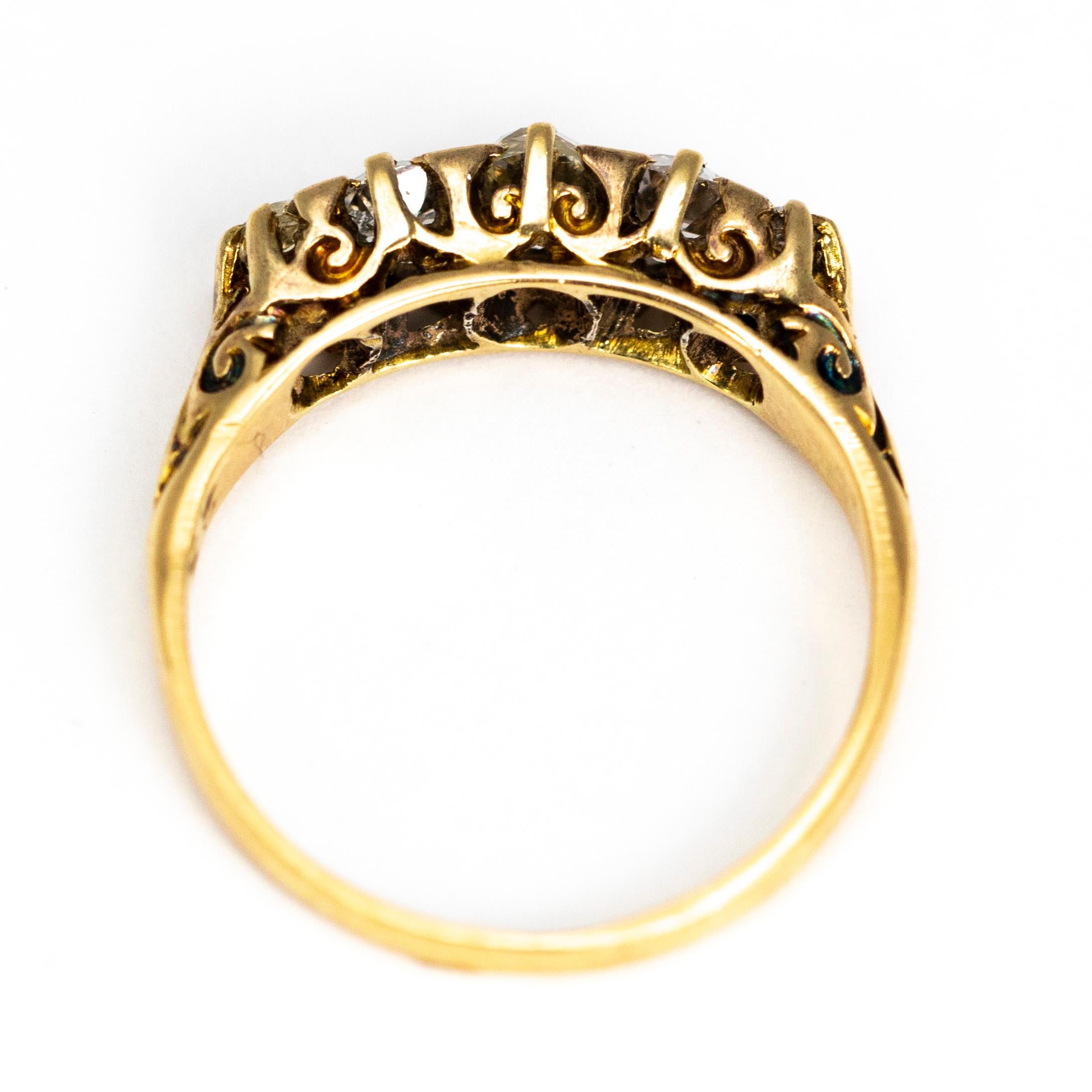 18 carat gold ring