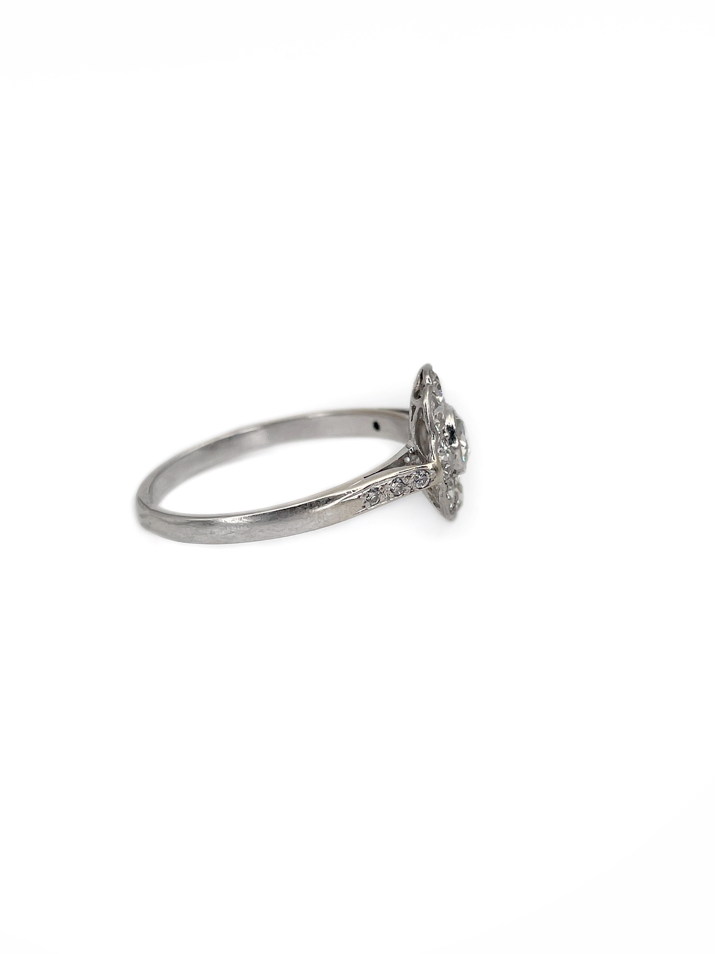 victorian cluster ring
