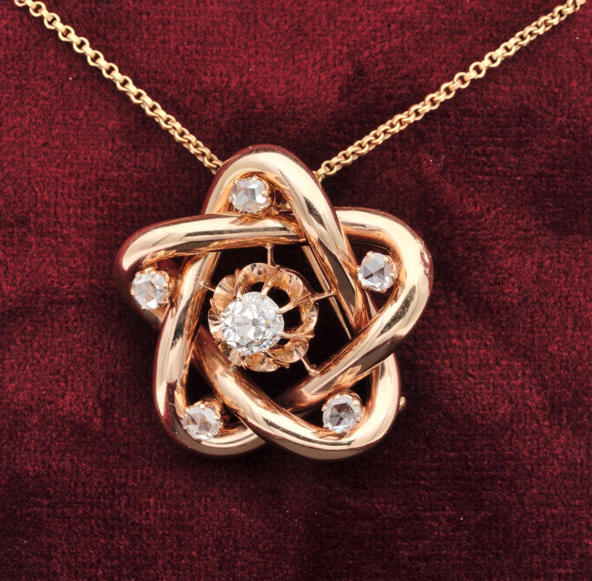 °Symbol of Love °
Love knot has origins that go far back in time
Knot design has been found in Celtic artwork, carved sculptures from the ancient Egyptians, and also ancient Greek jewellery
This beautiful Victorian example has been hand fabricated