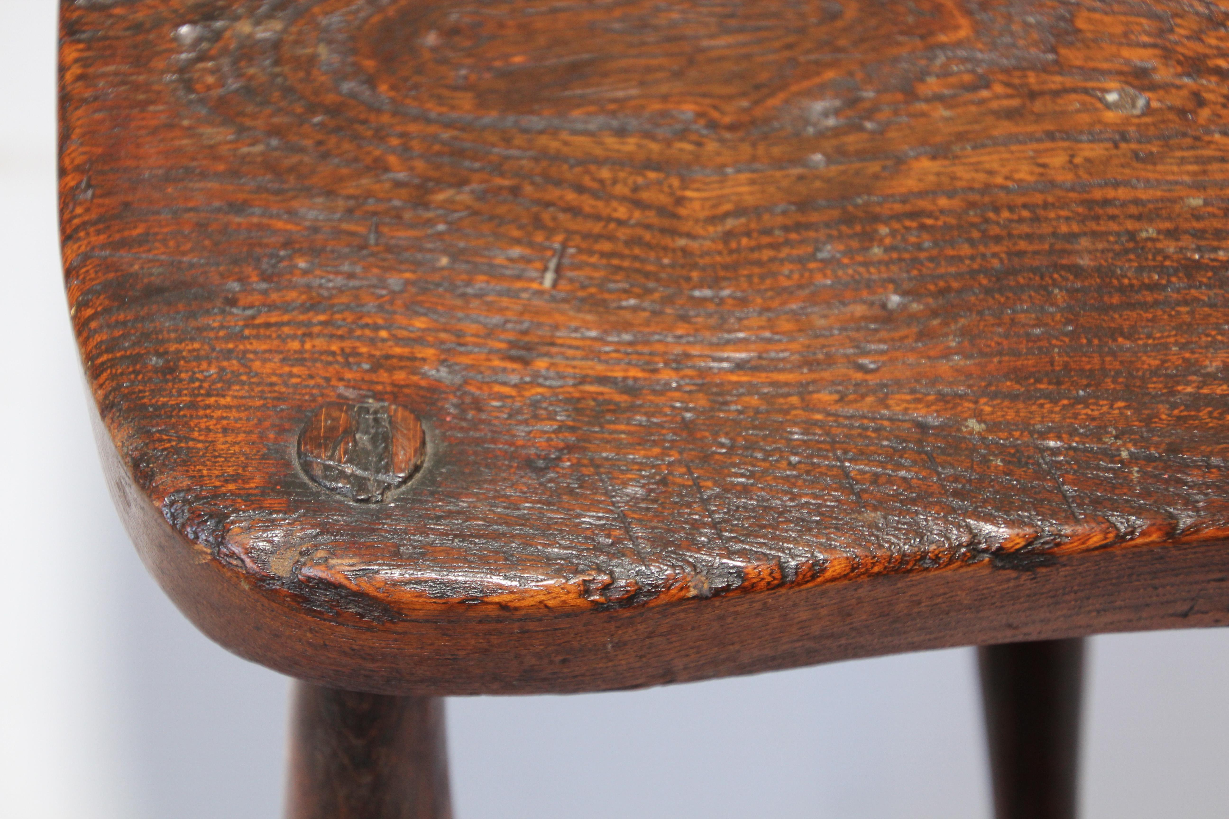 Chaise Windsor Victorienne 1840 à dossier arrondi High Wycombe en vente 3