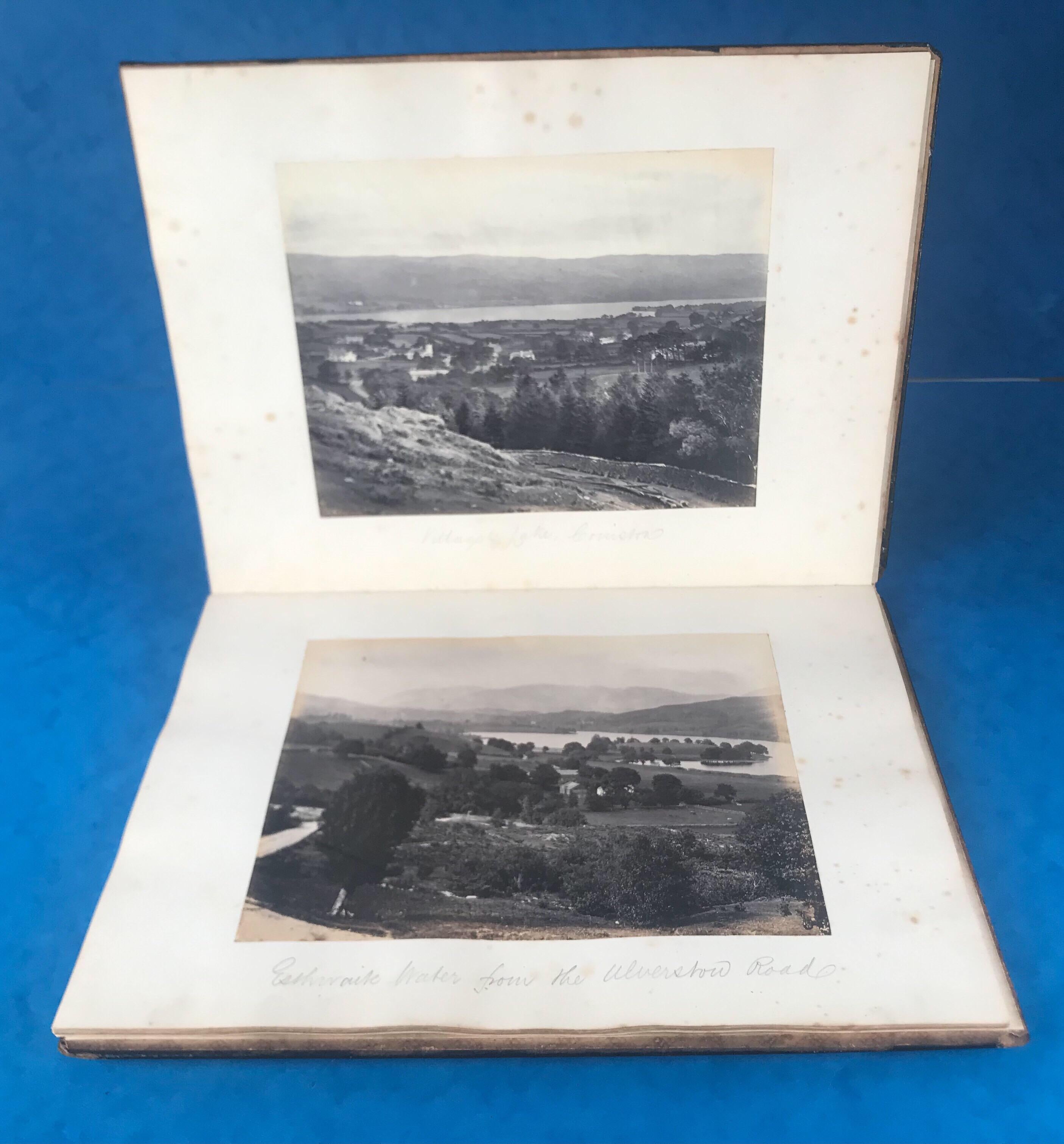 Victorian 1860  Beautifully Hand Painted Papier-mâché Photo Album For Sale 3