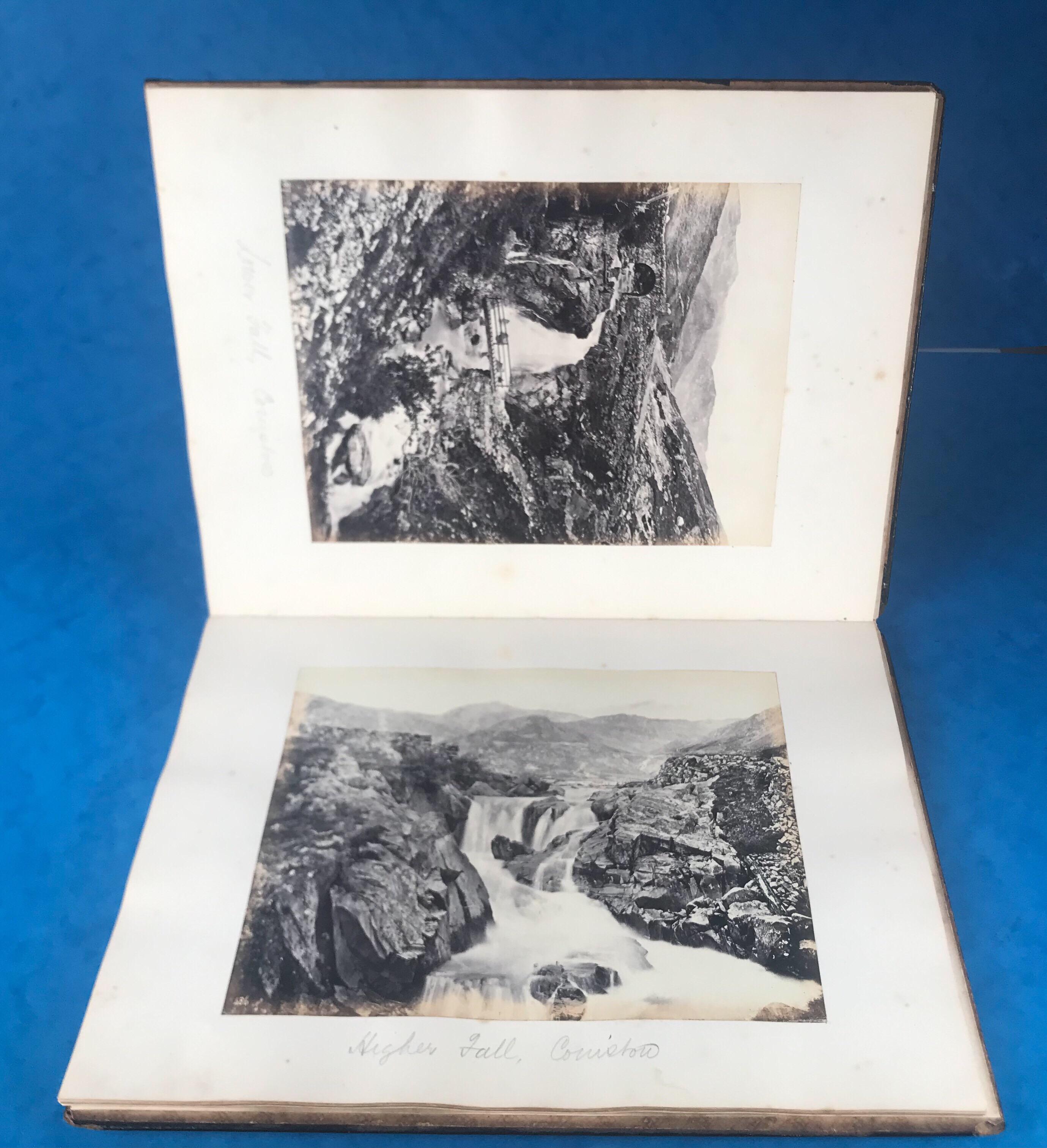 Victorian 1860  Beautifully Hand Painted Papier-mâché Photo Album For Sale 4