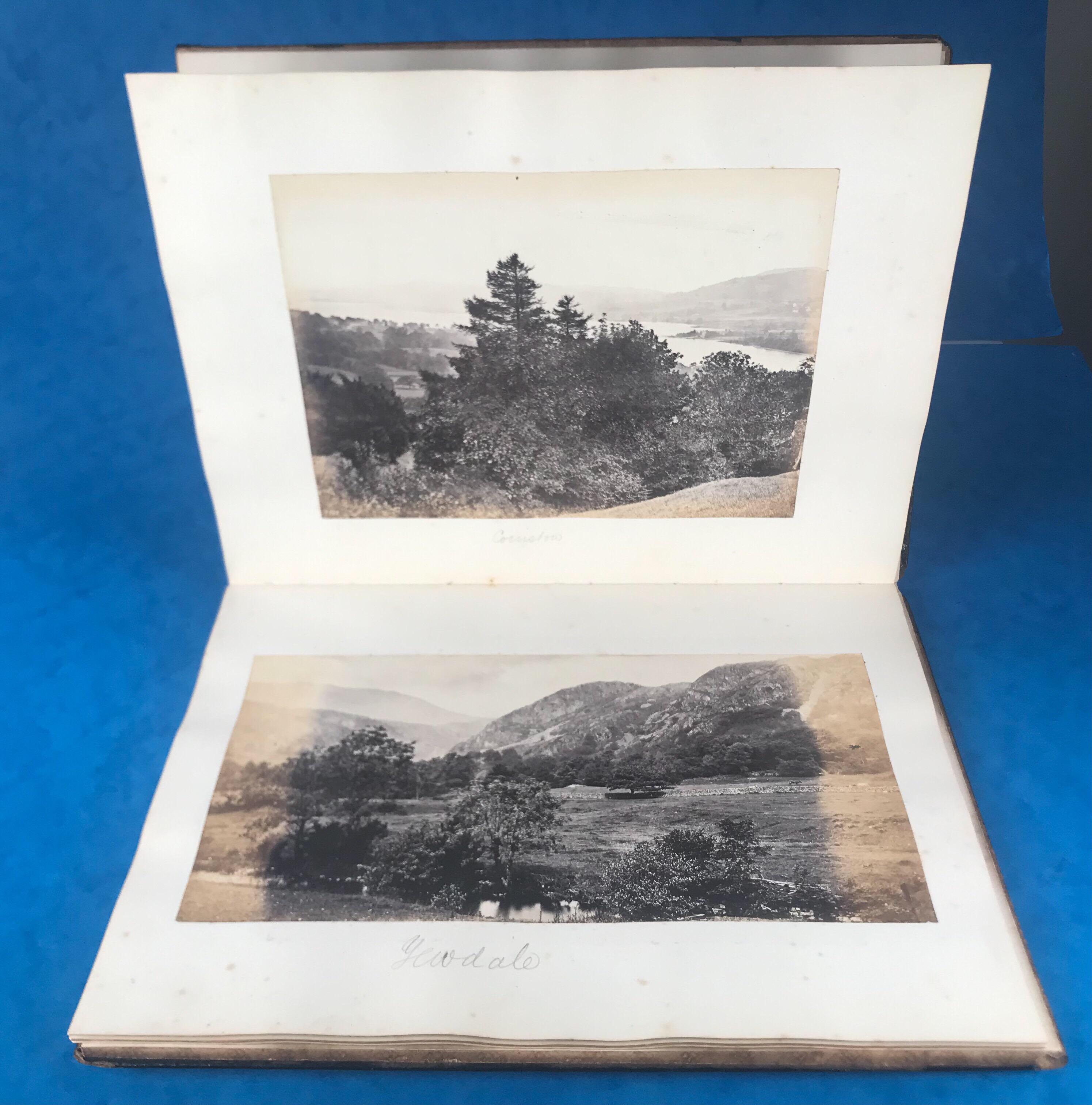 Victorian 1860  Beautifully Hand Painted Papier-mâché Photo Album For Sale 5