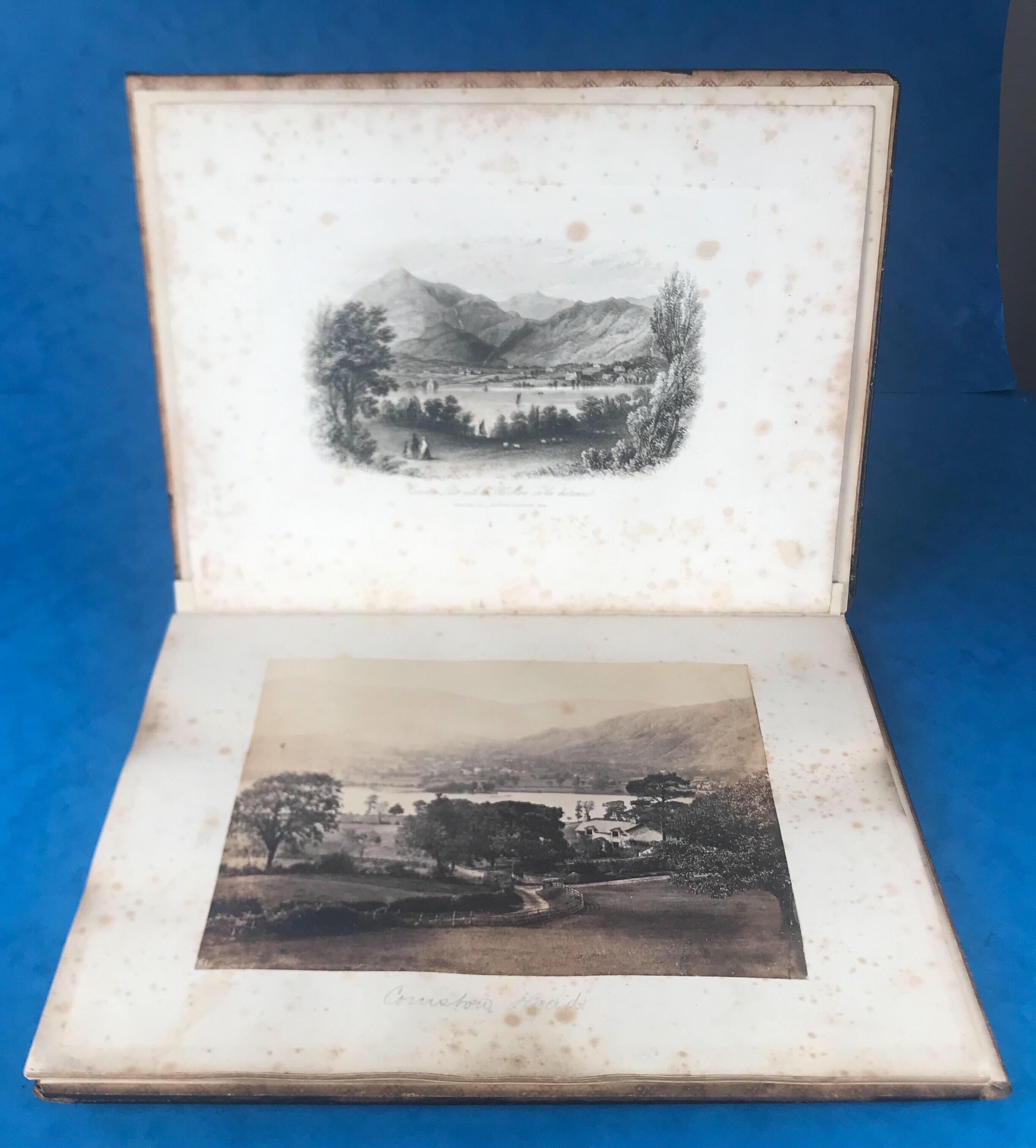 Victorian 1860  Beautifully Hand Painted Papier-mâché Photo Album For Sale 2