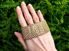 Victorian 15k Yellow Gold Bracelet - Boxed