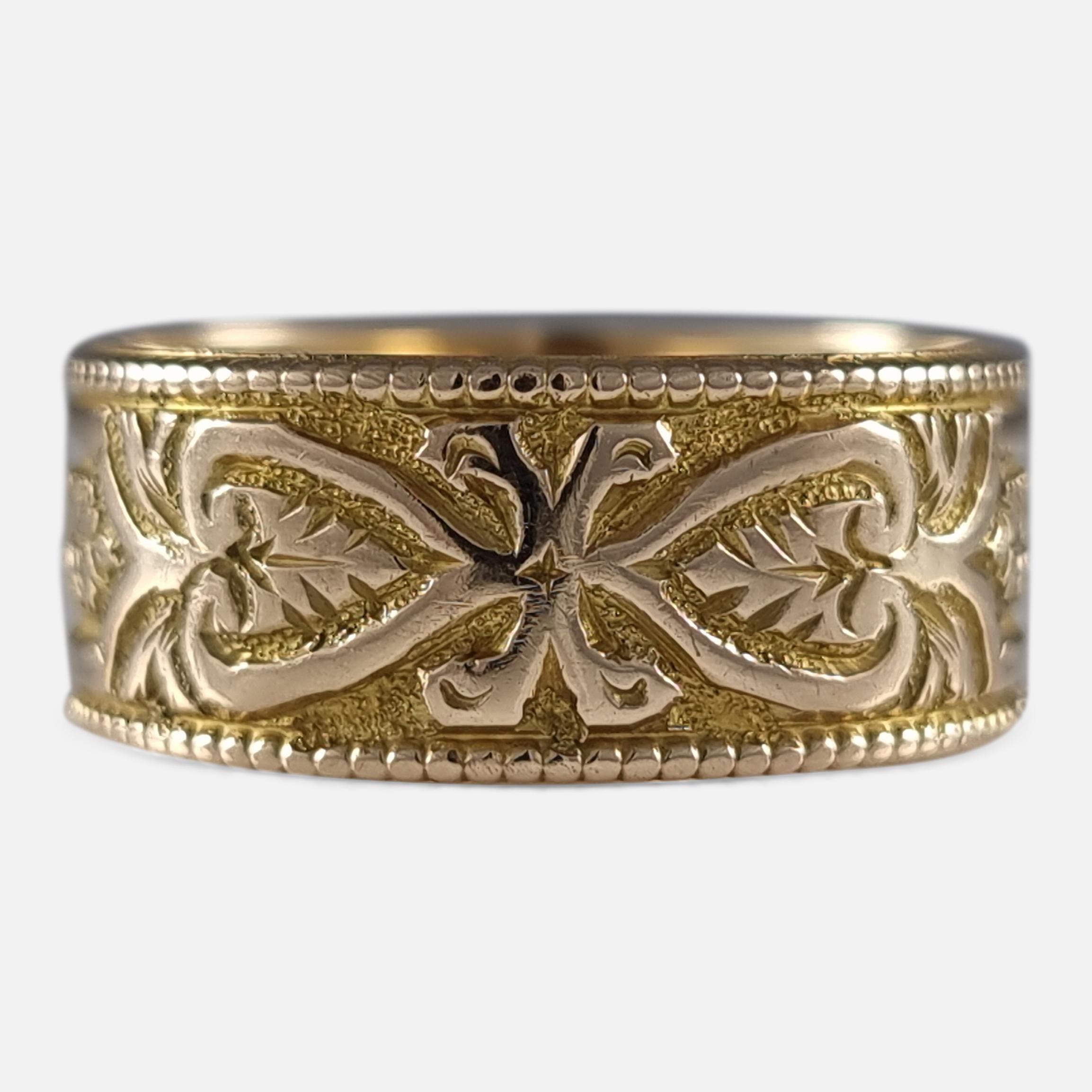 victorian keeper ring