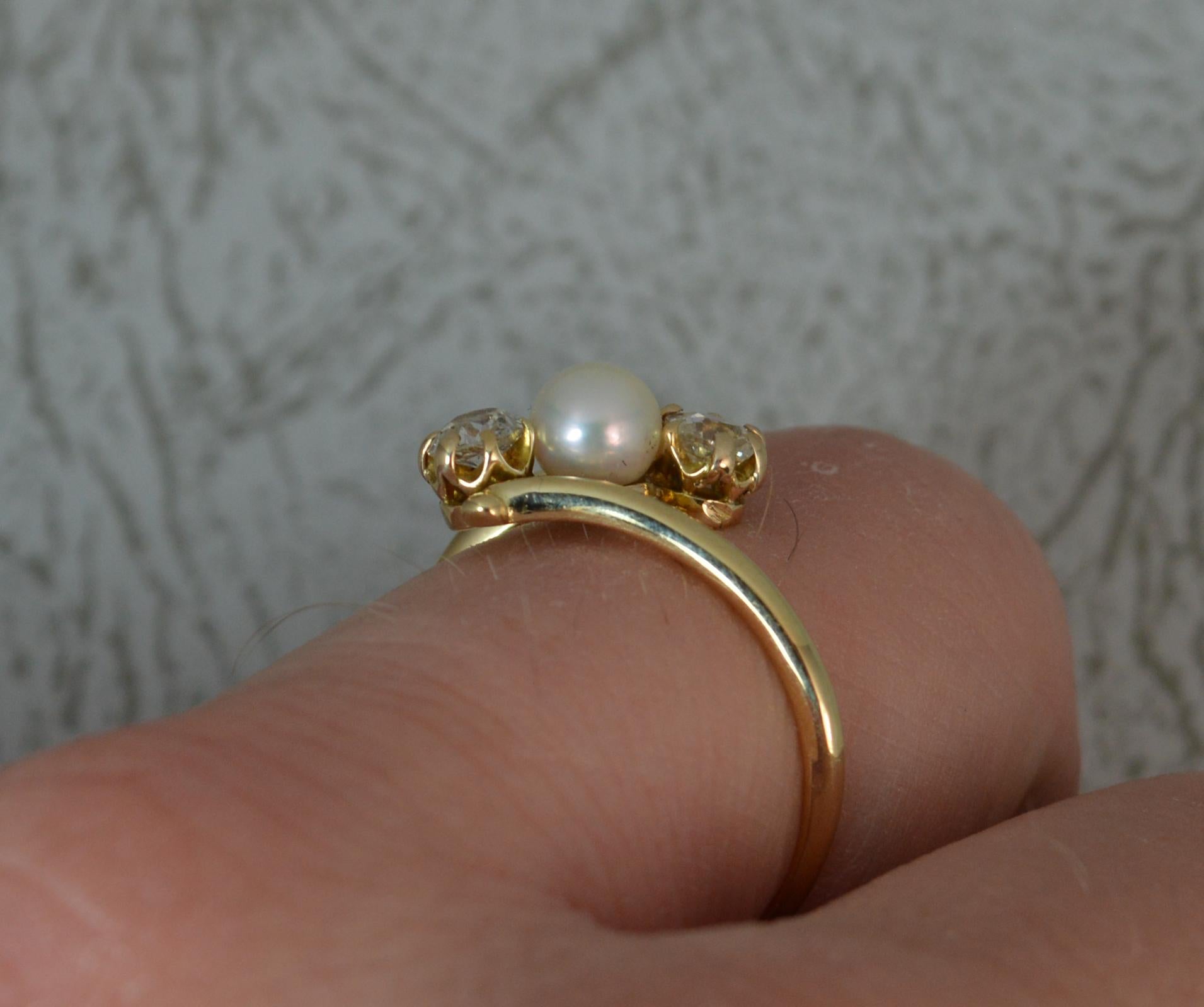 trilogy engagement ring