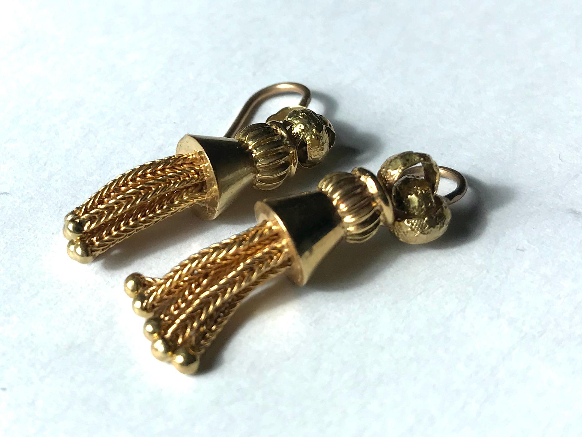 victorian drop earrings