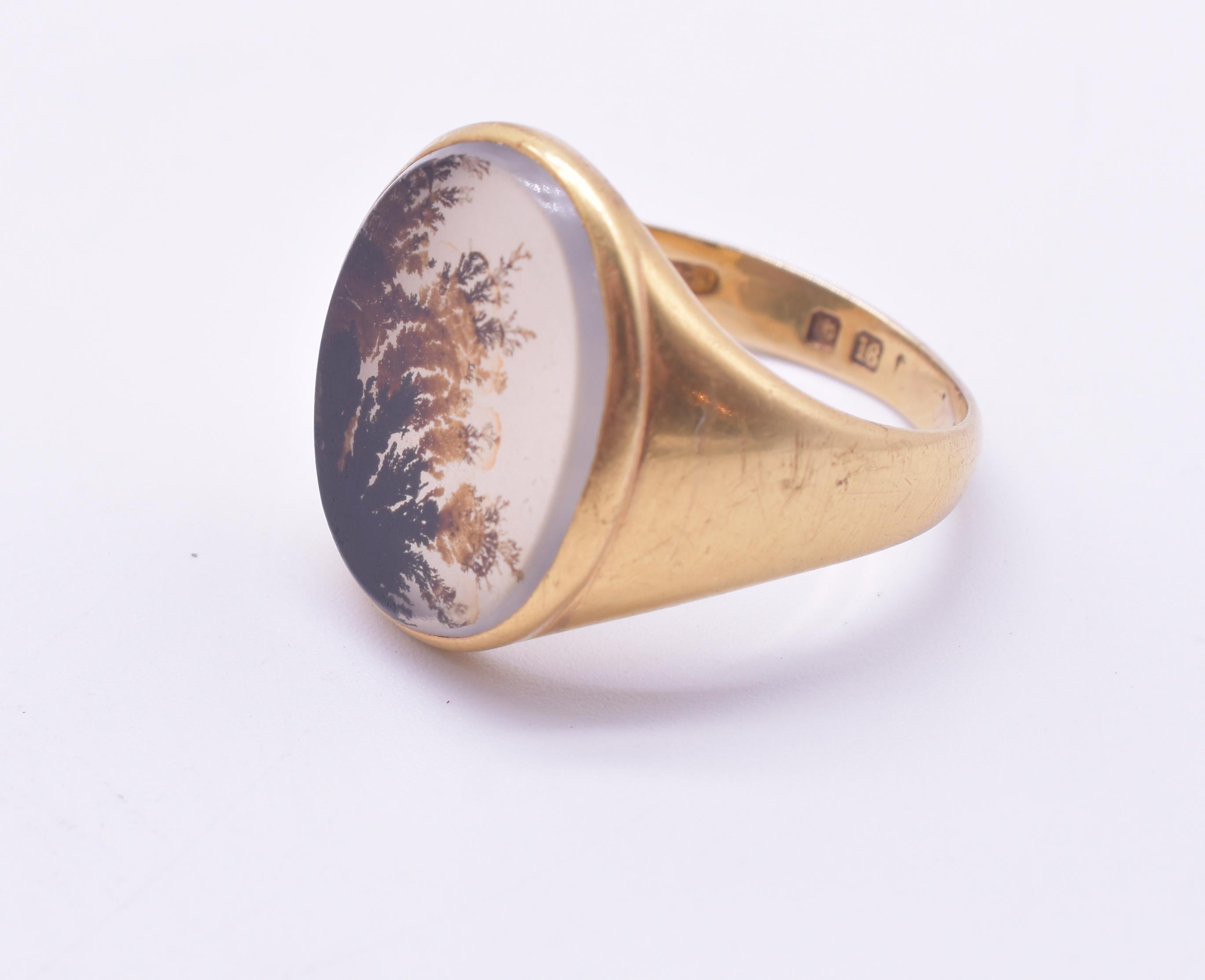 dendritic moss agate