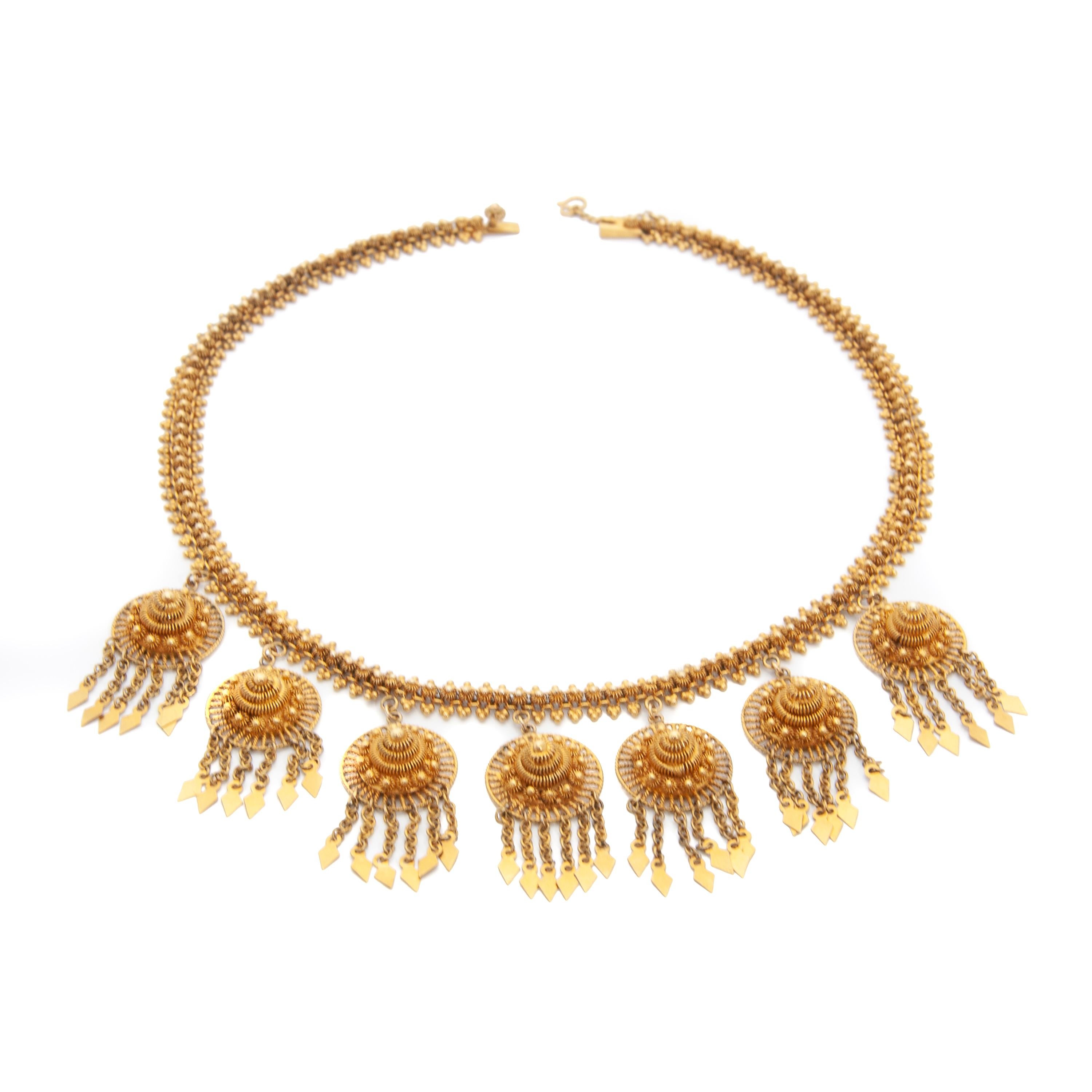 etruscan revival necklace