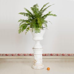 Victorian 19th Century American Jardiniere Planter on Pedestal