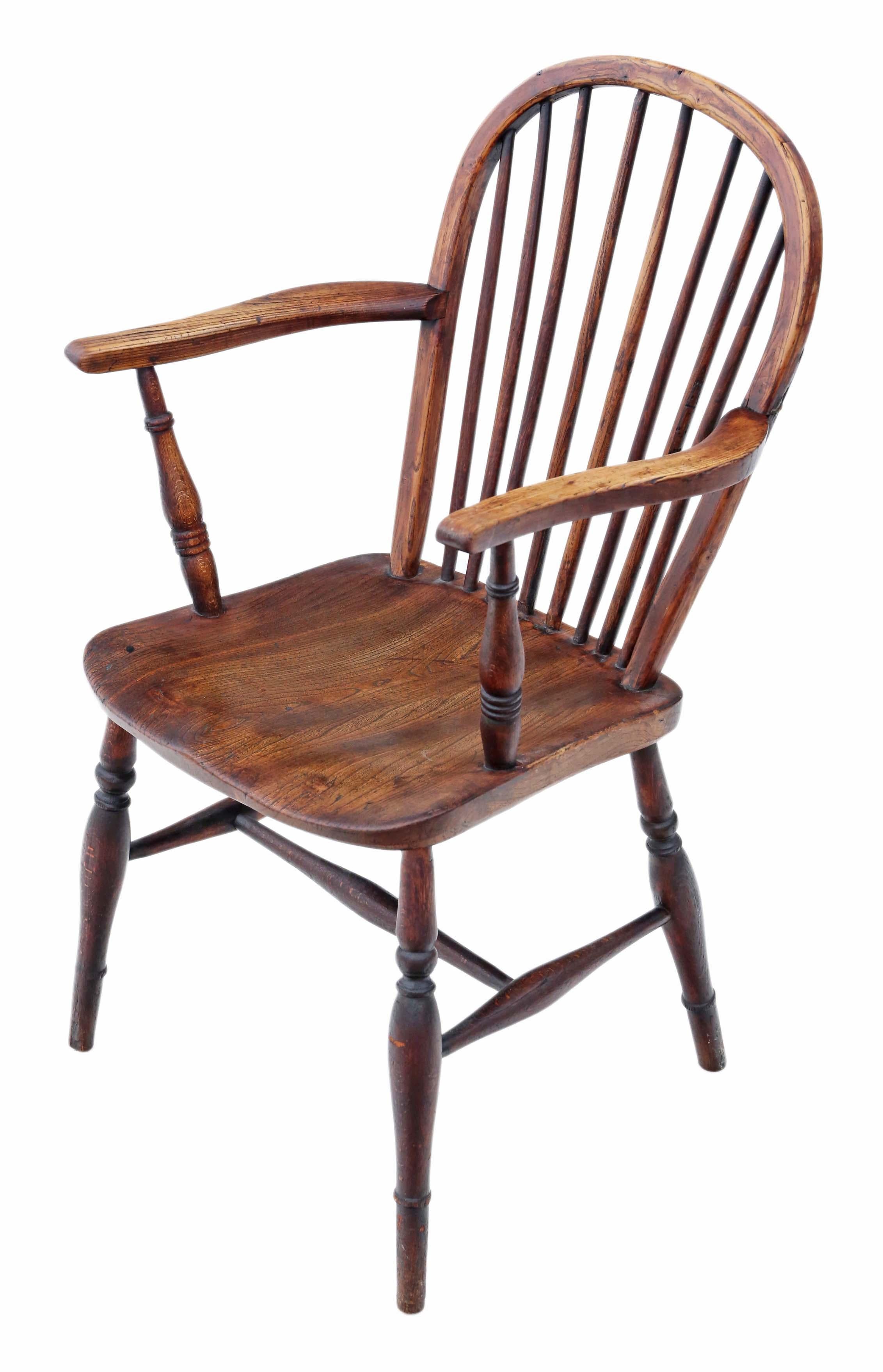 victorian yew dining chairs