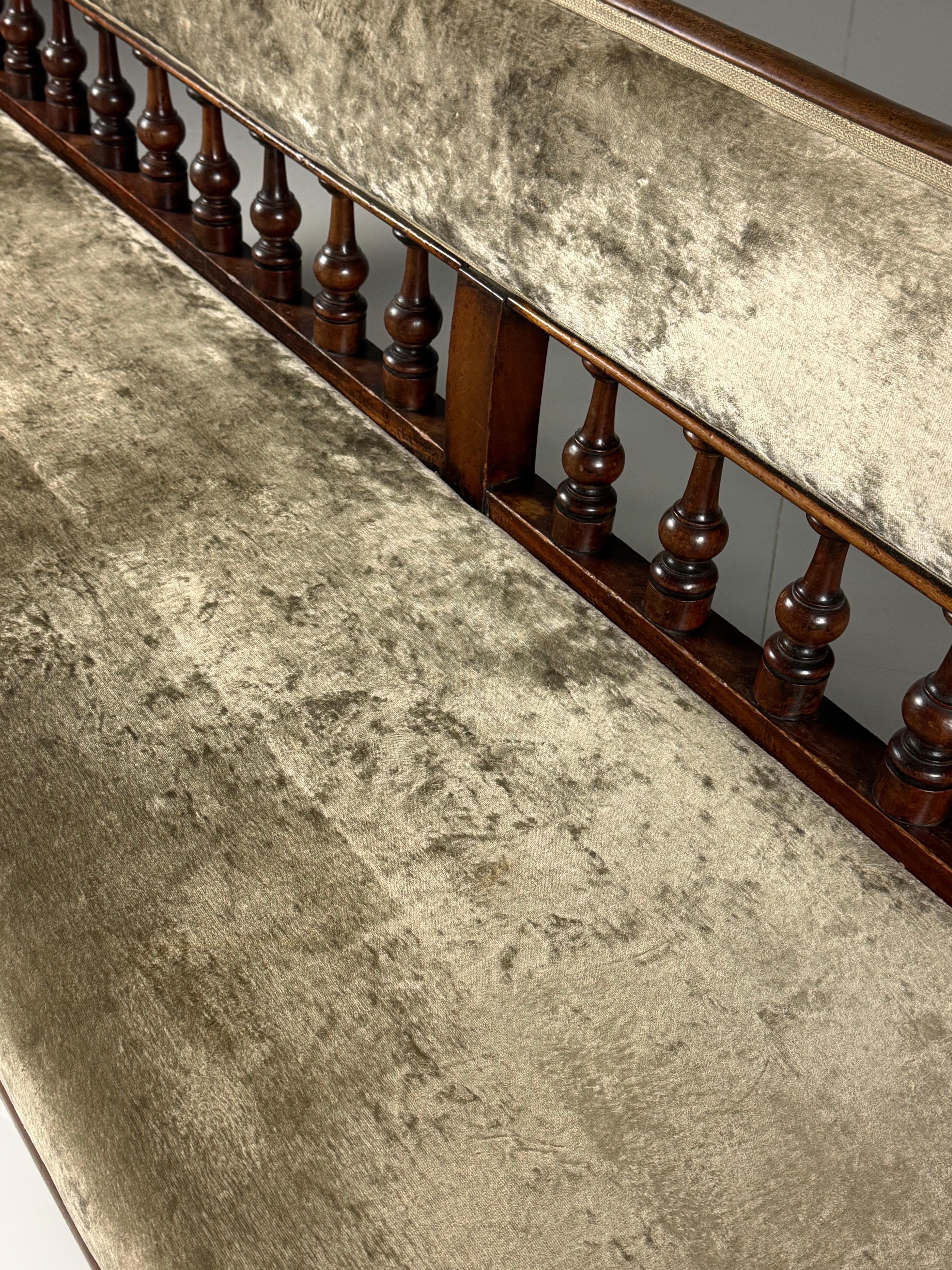 Victorian 19th century Bench 273cm For Sale 1