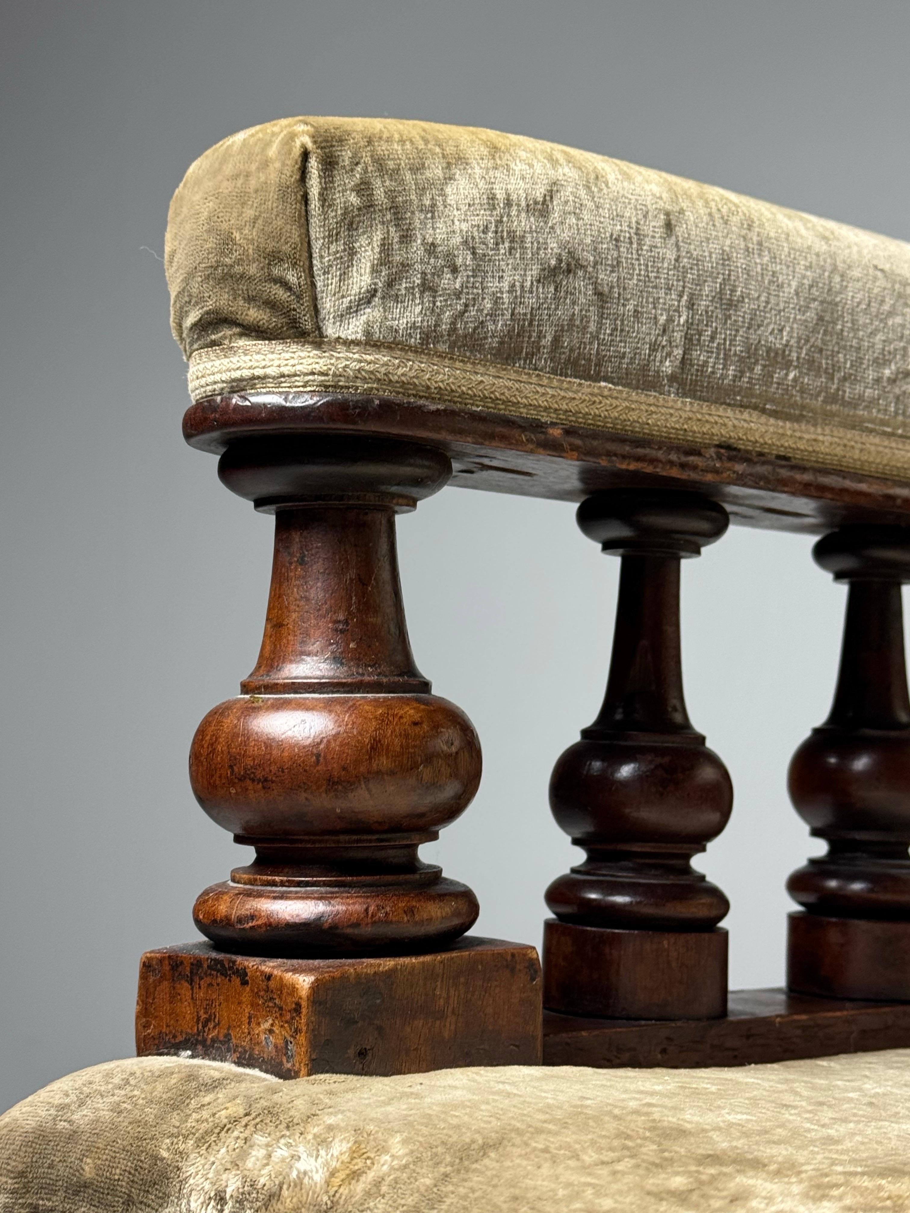 Victorian 19th century Bench 273cm For Sale 4