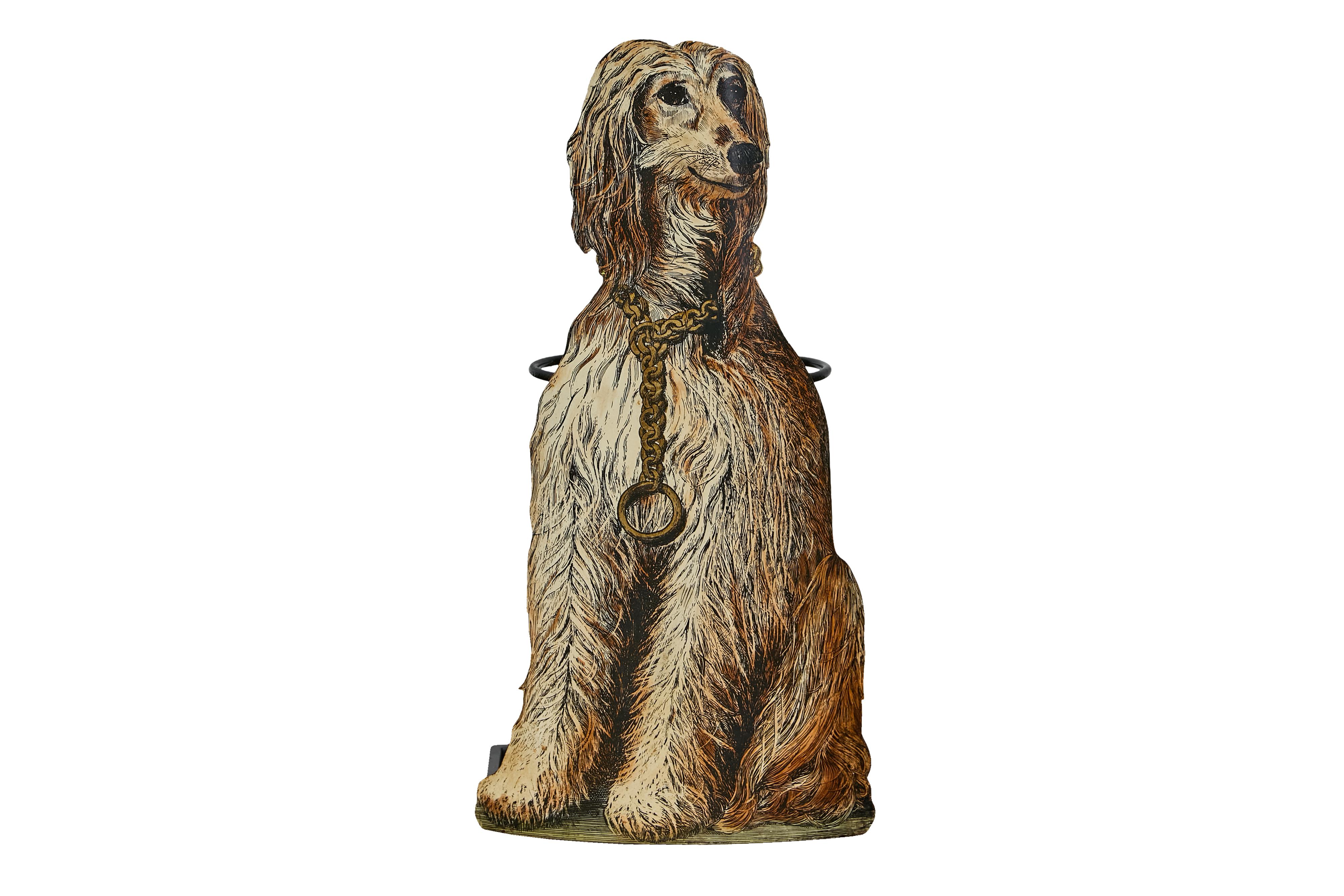Victorian 19th Century English Cast Iron Dog Umbrella Stand – Entryway Accent For Sale 8