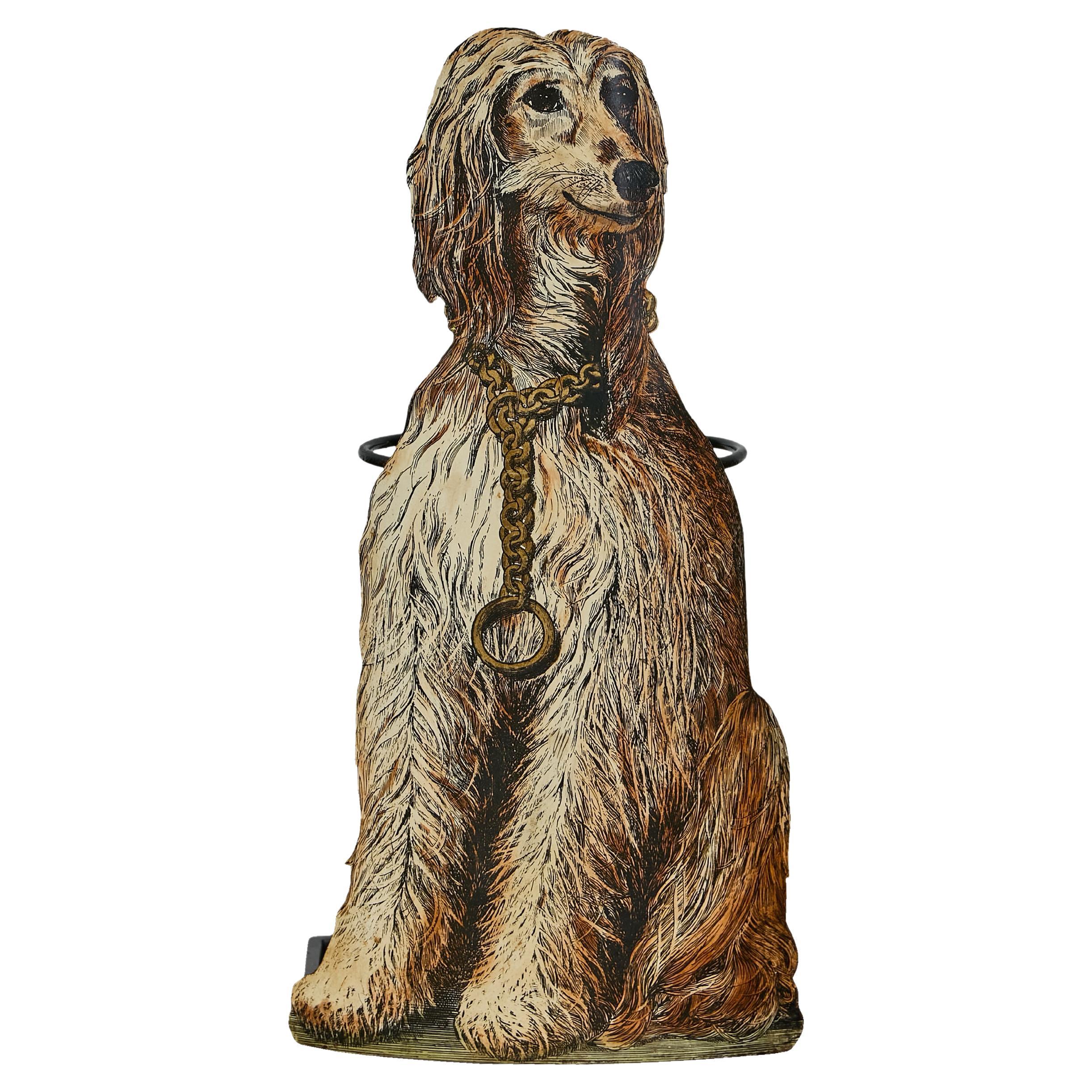 Victorien 19ème siècle Anglais Stand Umbrella pour chien en fonte - Accent d'entrée