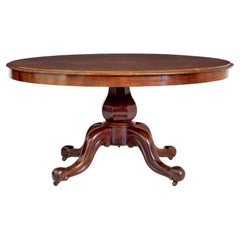 Victorian 19th century mahogany breakfast table