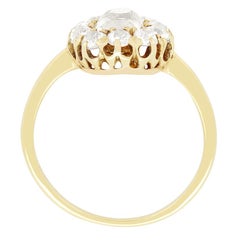 Victorian 2.00ct Diamond Cluster Ring, c.1880s