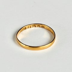 Fascia vittoriana in oro 22 carati