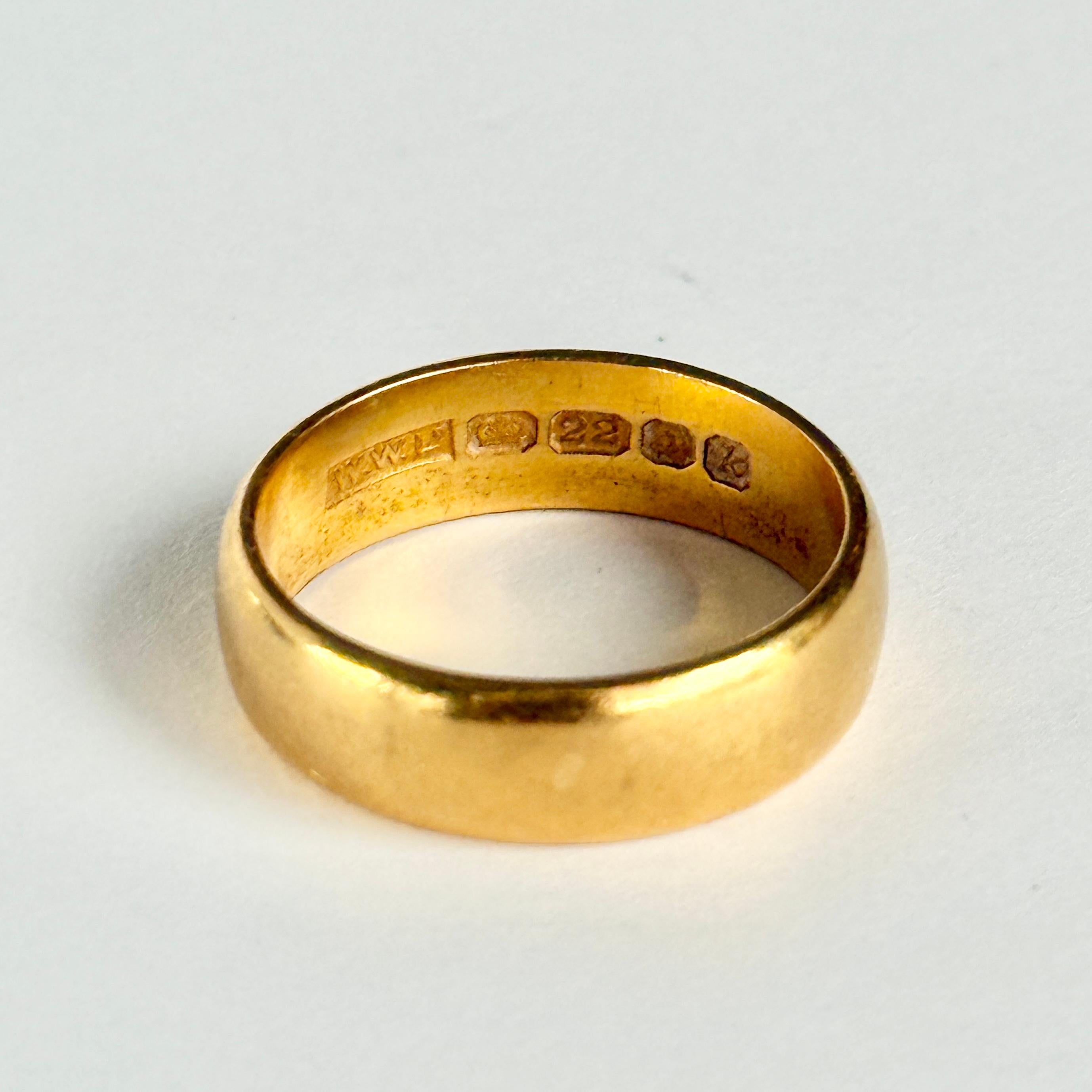 Fascia vittoriana in oro 22 carati in vendita 1