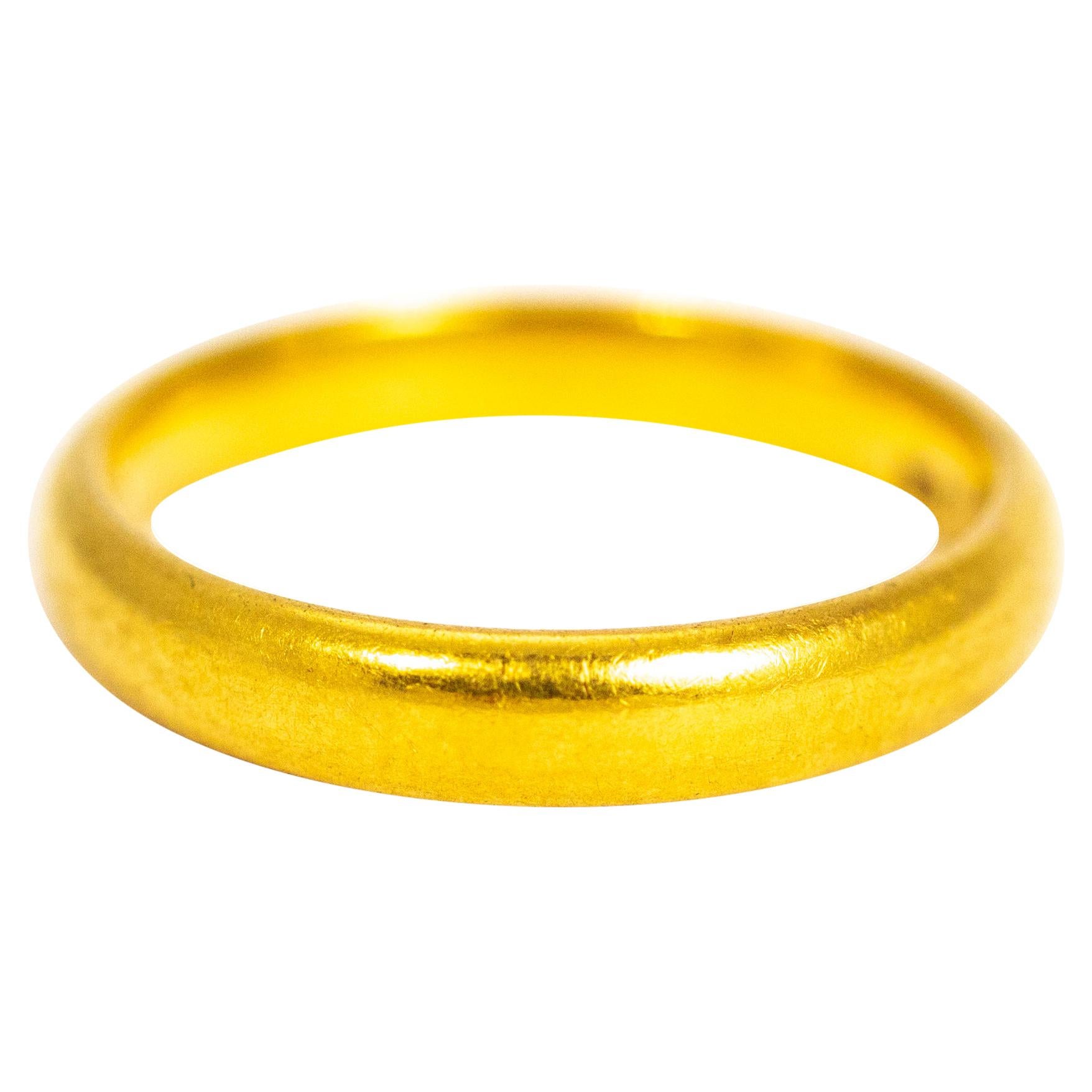 Victorian 22 Carat Gold Band