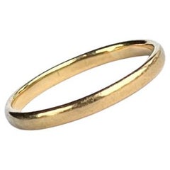 Viktorianische 22 Karat Gold vollständig Hallmarked Band 