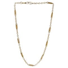 Victorian 22kt Yellow Gold Albert Chain Necklace (Hallmarked)