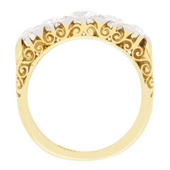 Victorian 2.30ct Diamond Five Stone Ring, c.1880s