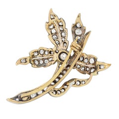 Victorian 2.60ct Diamond Spray Brooch, c.1880s