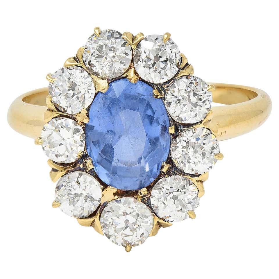 Victorian Cluster Rings - 398 For Sale at 1stDibs | victorian diamond ...