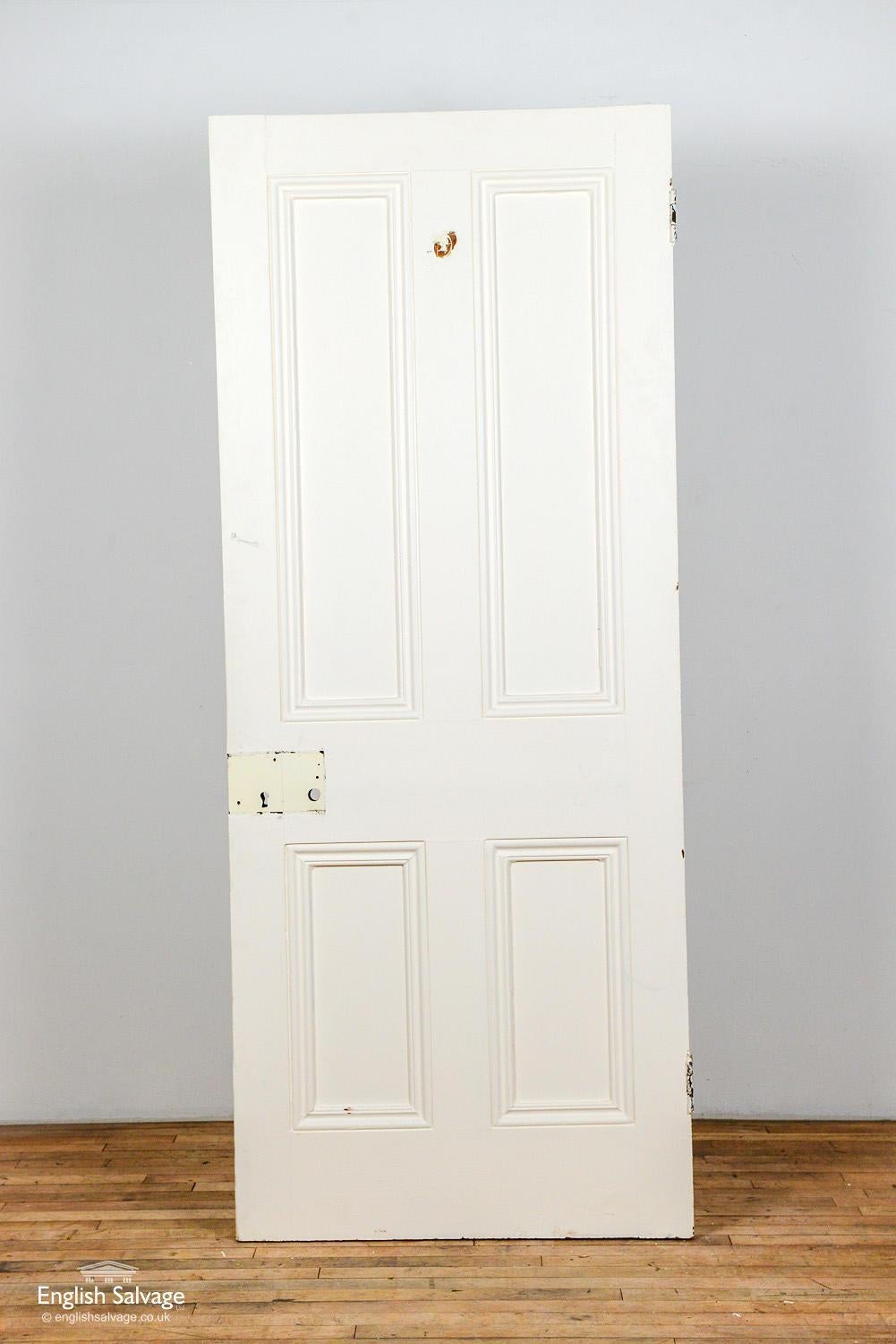 European Victorian 4 Beaded Panel Door, 20th Century For Sale