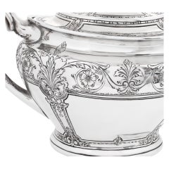 Victorian 4 Pieces Tea/Coffee Sterling Silver Set, by the Lebkuecher & Co