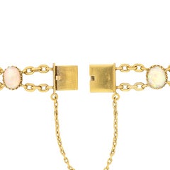 Viktorianisches 4,00ct Opal-Armband, um 1880