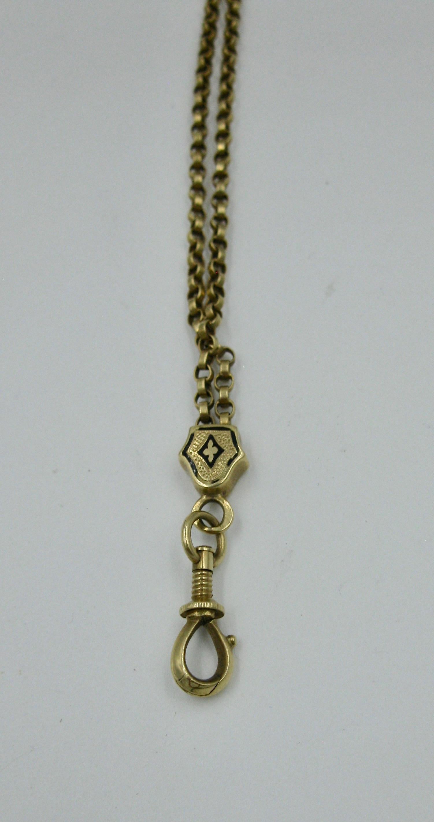dog clip chain necklace
