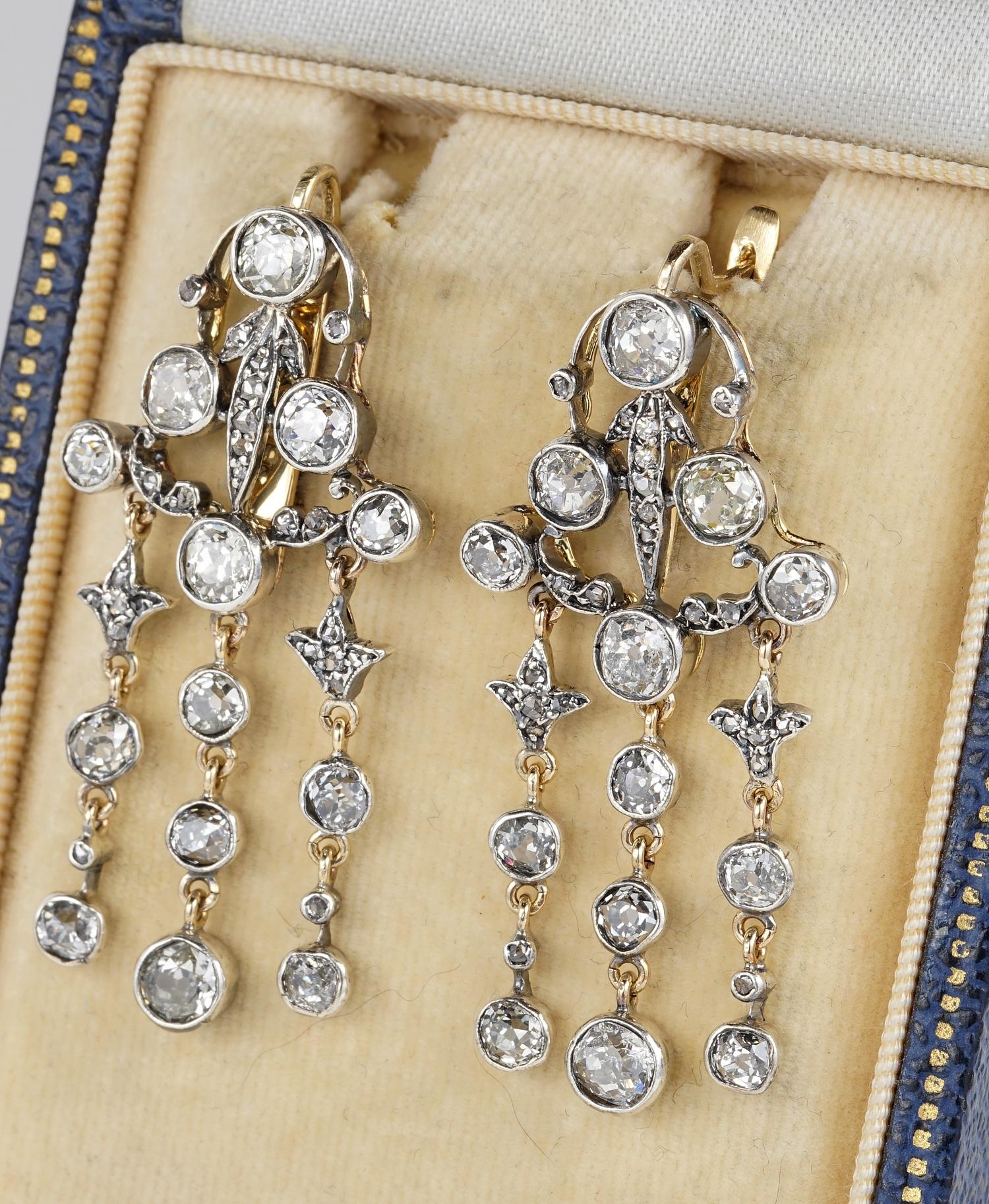 rare carat earrings
