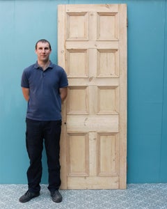 Victorian 8-Panel Pine Front Door