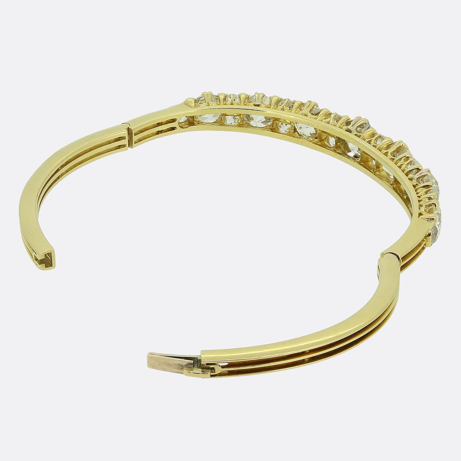 Bracelet victorien en diamant de 8,50 carats Bon état - En vente à London, GB
