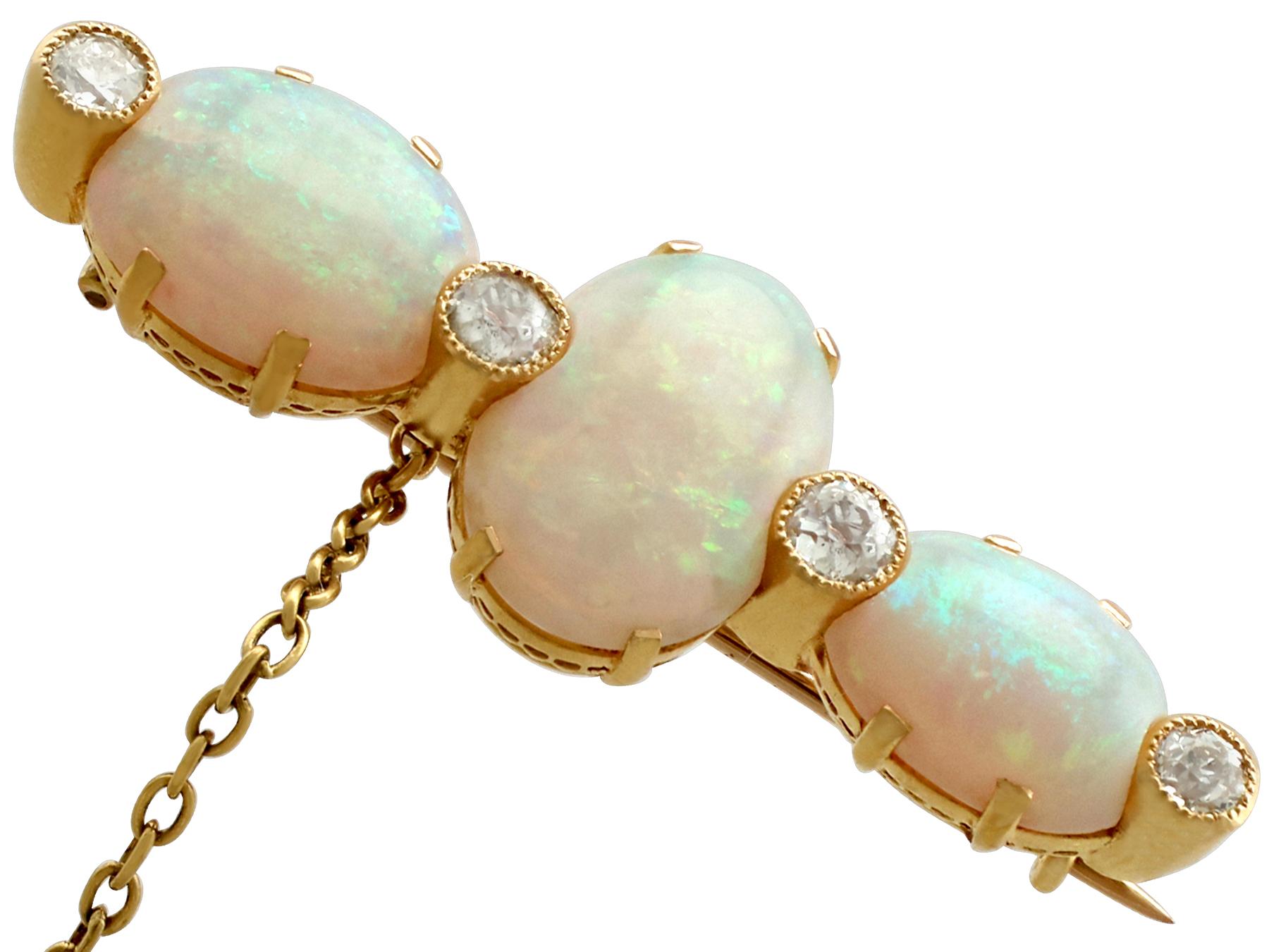 opal brooch antique