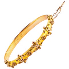 Victorian 9 Carat Gold Bangle