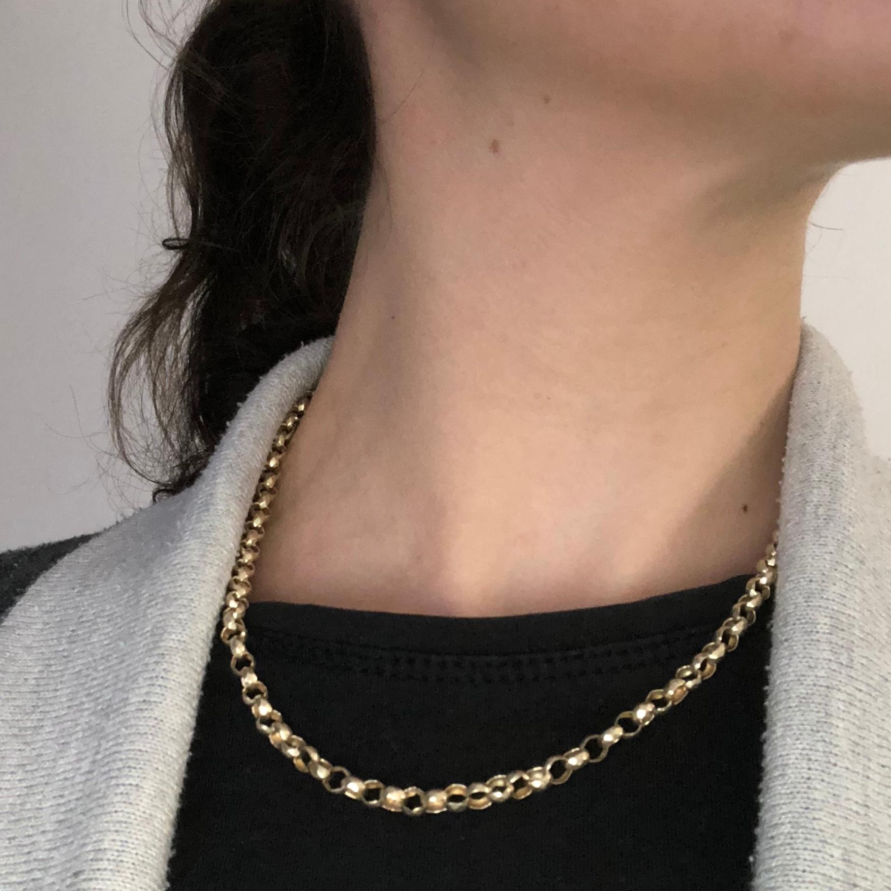 belcher link necklace