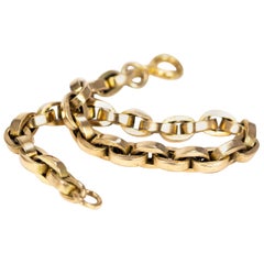 Victorian 9 Carat Gold Chunky Bracelet