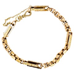 Victorian 9 Carat Gold Chunky Link Bracelet